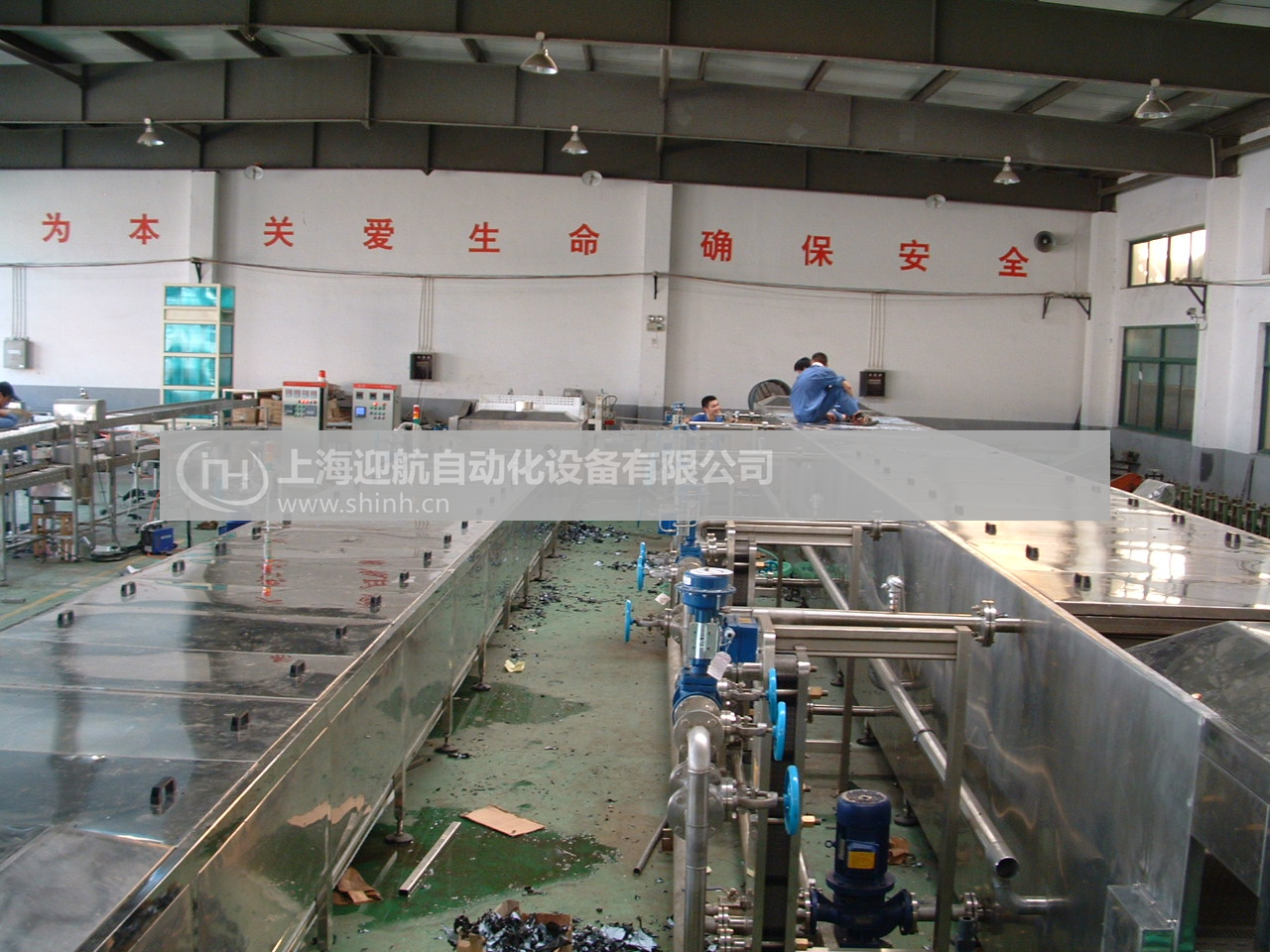 熱水循環(huán)噴淋殺菌機